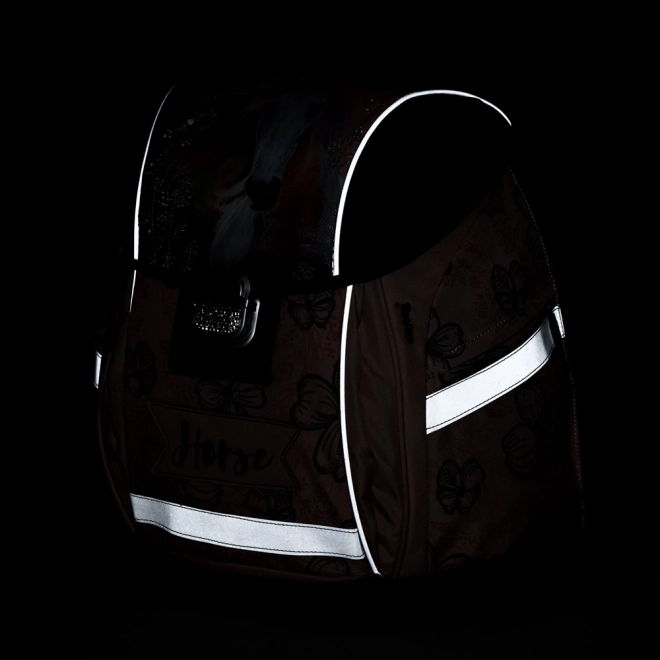 Sac à dos scolaire PREMIUM LIGHT cheval romantique