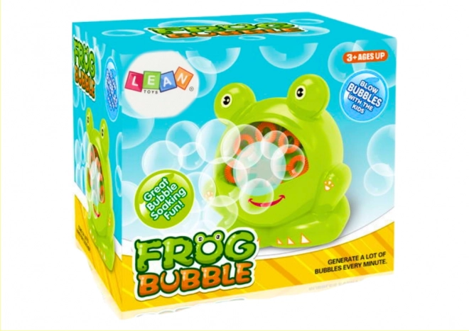 Machine Grenouille à Bulles de Savon
