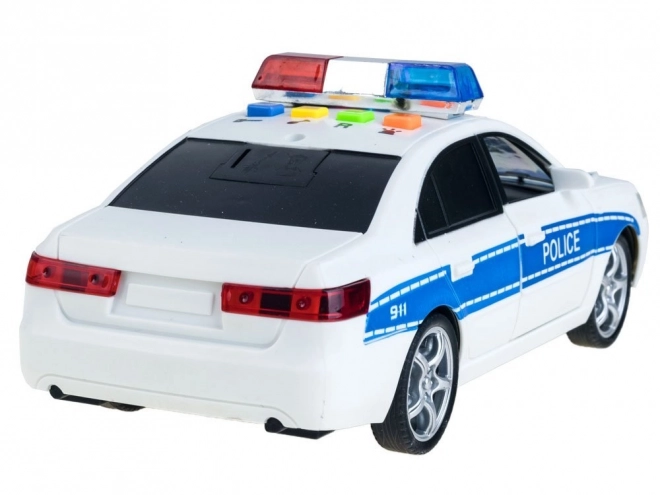 Voiture de police avec effets sonores et lumineux