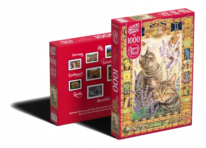 Puzzle Cherry Pazzi Chats 1000 pièces