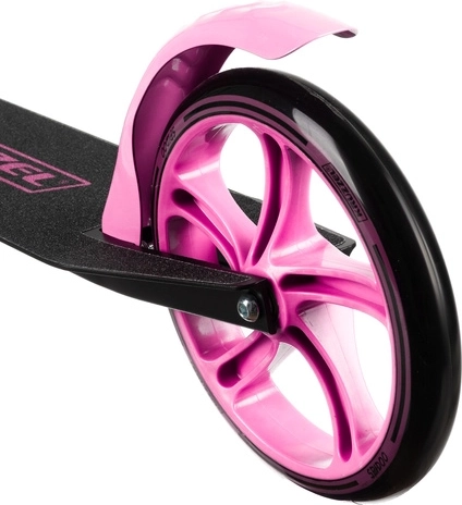 Trottinette de ville pliable pour enfants avec grandes roues (200 mm) – rose
