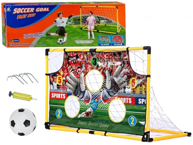 But de football pour enfants avec filet