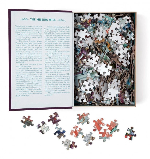 Puzzle avec une enquête de détective La Dernière Volonté Manquante 500 pièces