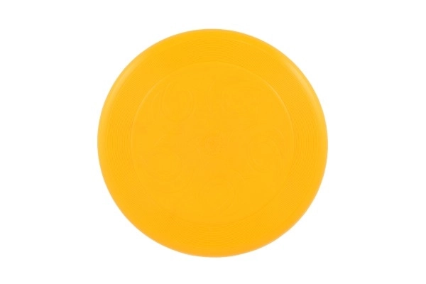 Assiette volante Frisbee en plastique 23cm possibilité de 4 couleurs 12m+