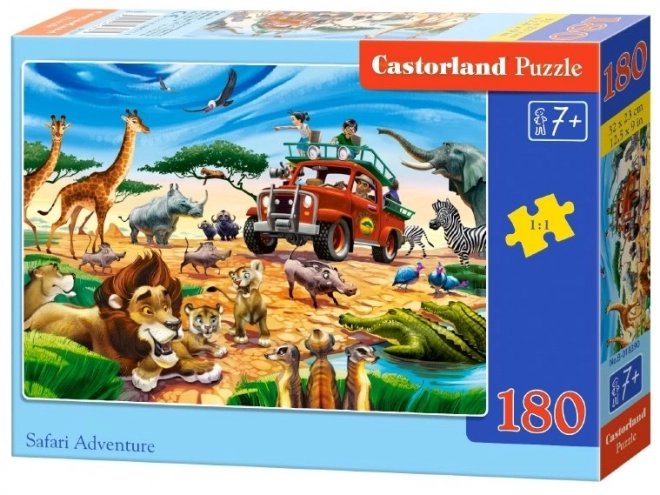 Puzzle Safari Adventure 180 pièces