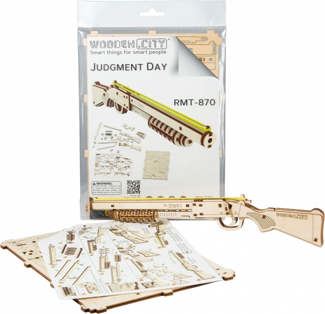 Puzzle 3D en bois WOODEN CITY Fusil Judgment Day RMT-870