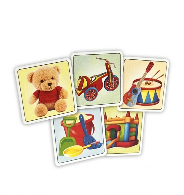 Pexeso Jouets dans une boîte