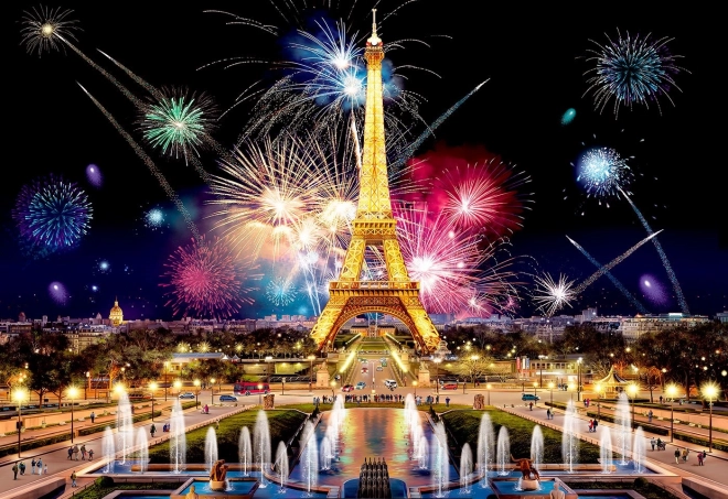 Puzzle en bois Paris Nocturne