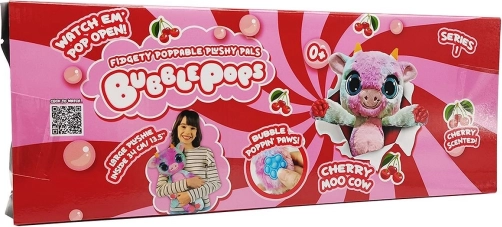 Peluche parfumée Bubble Pops – petite vache à la cerise