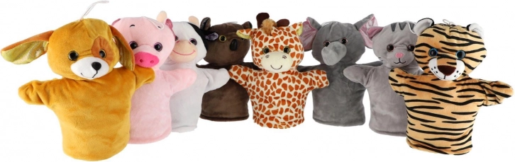 Marionnette en peluche animal 24 cm