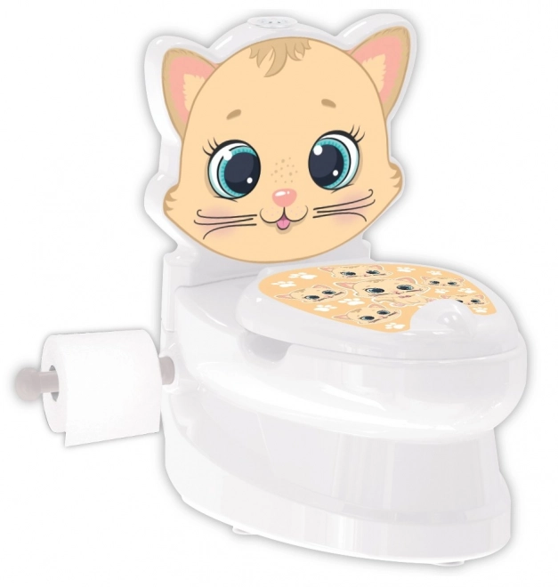 Toilette pour enfants Chaton