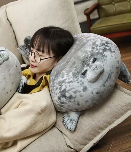 Jouet en peluche - phoque 60 cm