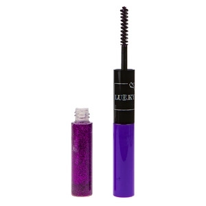 Lukky mascara 2-en-1 et paillettes pour cils, violet
