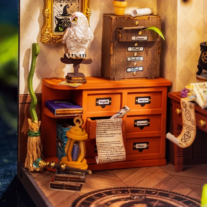 Modèle miniature atelier du magicien