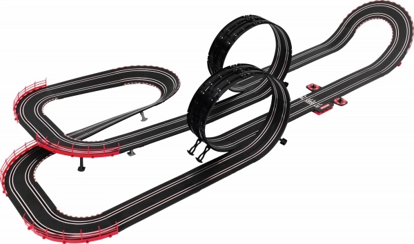 Double looping et éléments de piste dynamiques