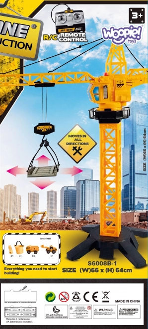 Grue pour enfants télécommandée Woopie
