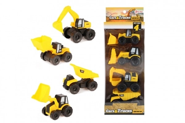 Ensemble de machines de construction BULL, 4pcs