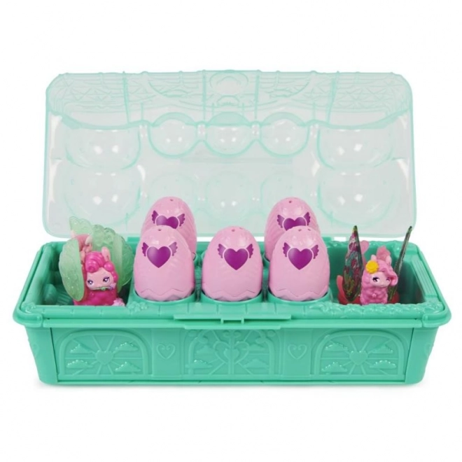 Ensemble familial d'animaux Lamas Hatchimals