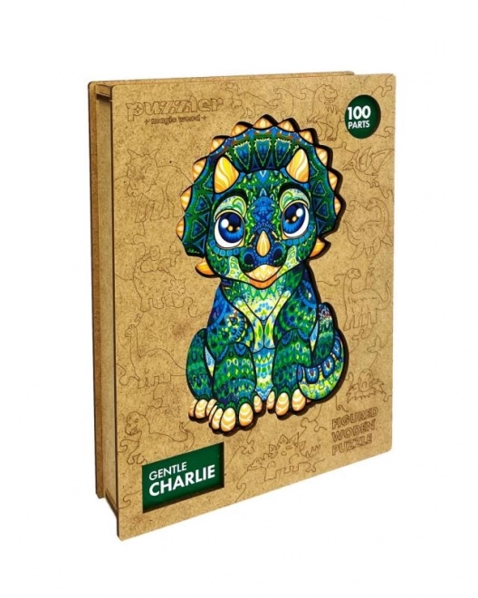 Puzzle en bois coloré Magické - Cher Charlie