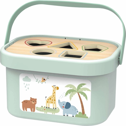 Boîte à trier avec couvercle de rangement