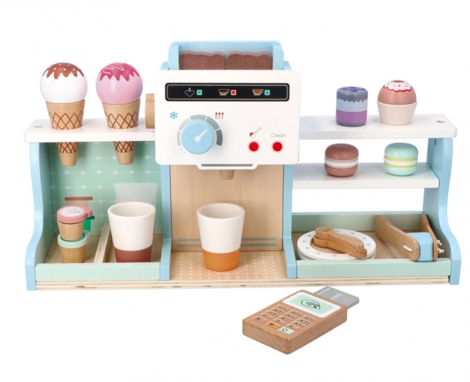 Glacier Café avec crème glacée