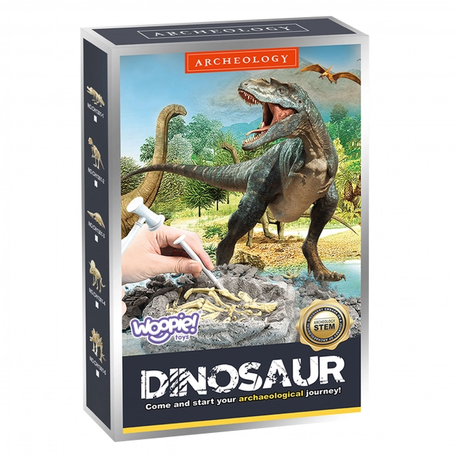 Jouet créatif Woopie dinosaure squelette fouilles