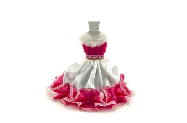 Robes/Vêtements pour poupées assortiment en sac 27x30cm