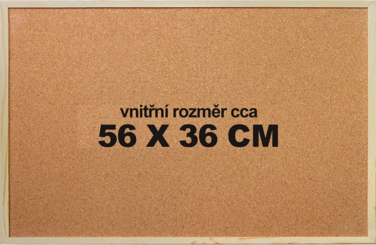 Sous-main en liège pour puzzle 56 × 36 cm avec cadre