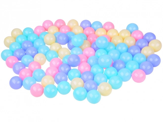 Boules de billard sèches pastel colorées 5,5 cm 100 pièces ZA5412