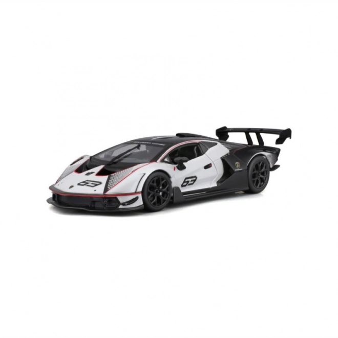 Bburago 1:24 Course Lamborghini Essenza SCV12 – Blanc