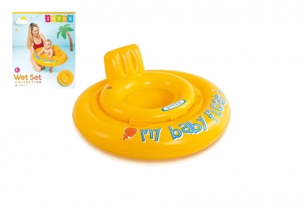Bouée bébé gonflable +- 70cm en boîte 6-12m