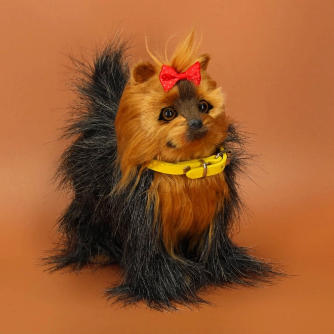 Chien en peluche interactif York