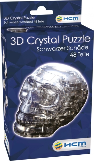 Puzzle en Cristal 3D 48 Pièces Crâne