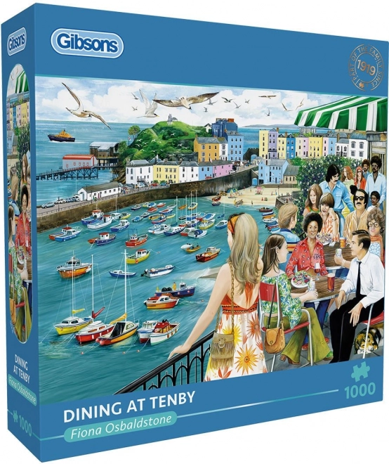 Puzzle Dîner à Tenby 1000 pièces