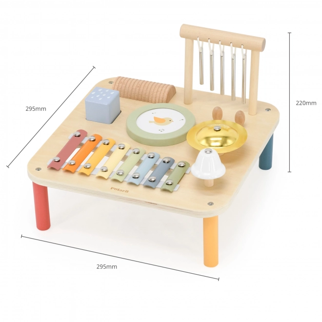 Table de musique en bois pour enfants 7 en 1