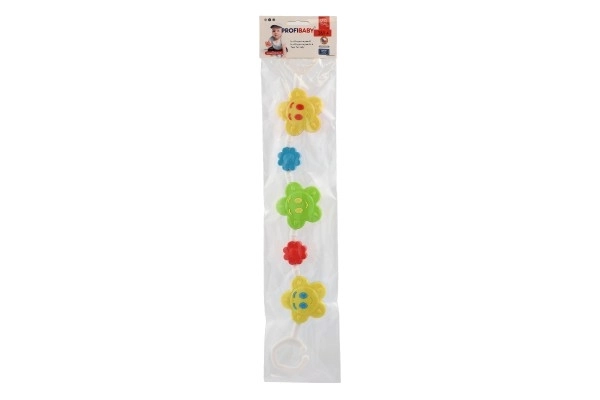 Chaîne colorée pour poussette 43 cm
