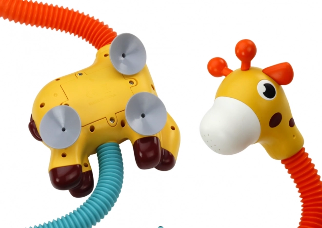 Jouet de bain Douche Giraffe Jaune