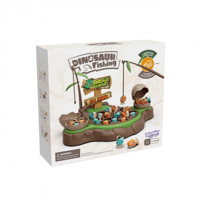 Jeu de pêche aux dinosaures Woopie