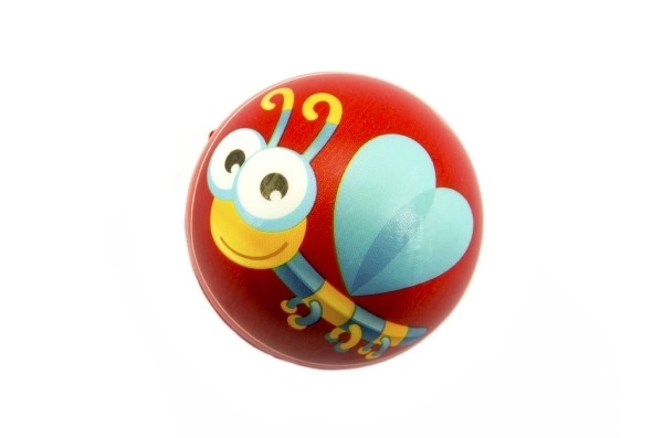 Balle en mousse avec motif d'animaux