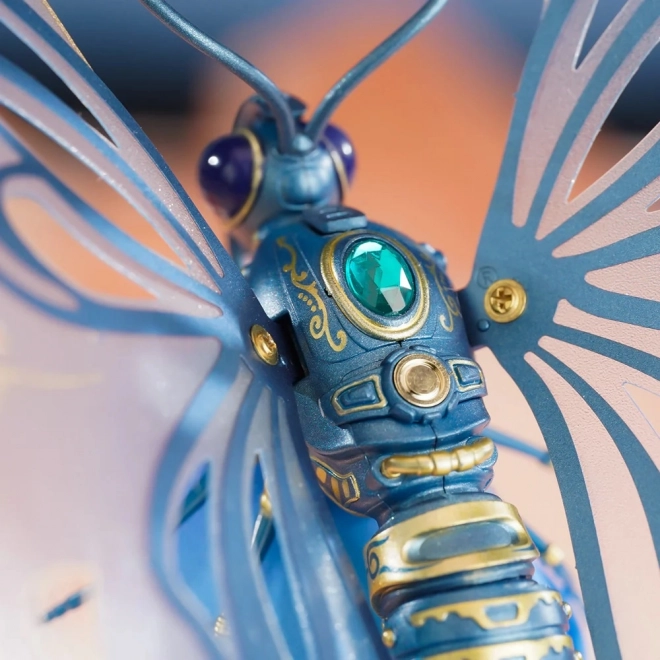 RoboTime 3D Puzzle mécanique Papillon Bleu