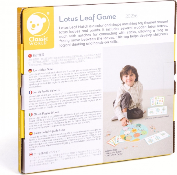 Classic World jeu sensoriel Feuille de lotus