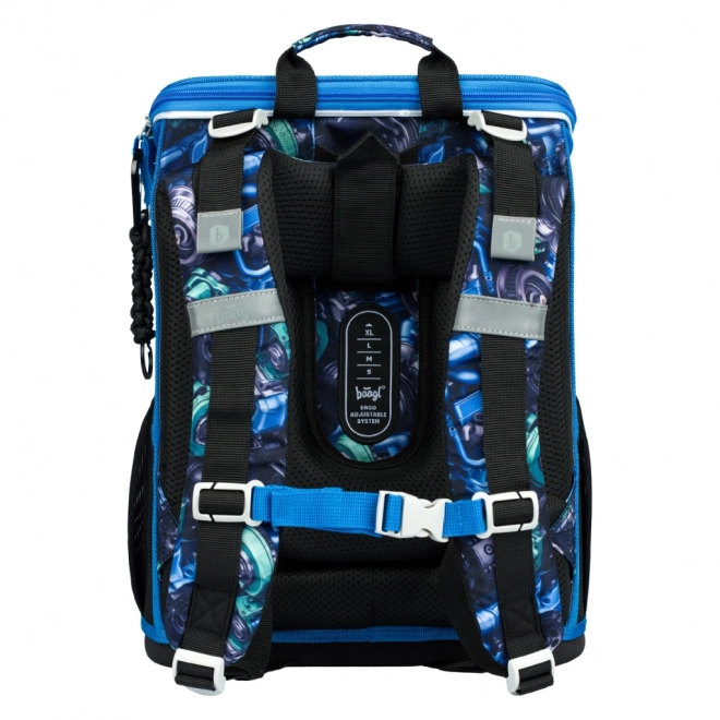 BAAGL 3 ENSEMBLE Zippy Voiture de Course: sac, trousse, sac à chaussures