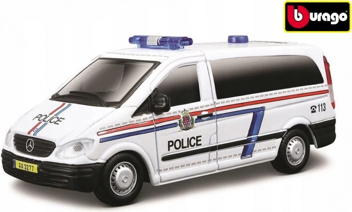 Bburago Mercedes‑Benz Vito fourgon de police 1:50