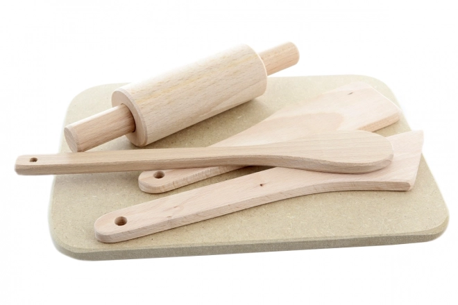 Outils de cuisine en bois