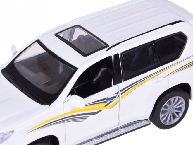Modèle métallique Toyota Land Cruiser Prado avec effets