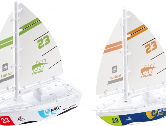 Bateau de course à piles