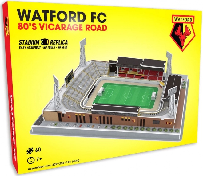 Puzzle 3D du stade Vicarage Road Watford