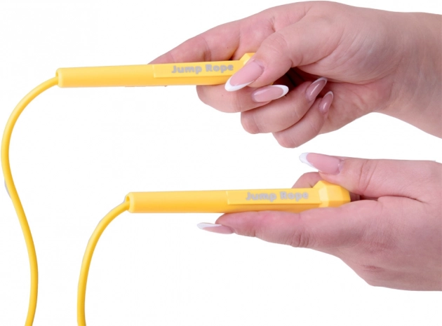 Corde à sauter sportive pastel avec possibilité de réglage