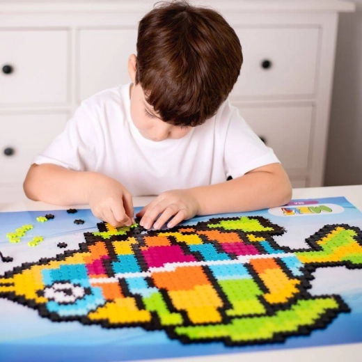 Création de mosaïques pixel art avec 1000 pièces
