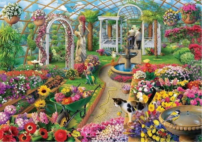 Puzzle Les couleurs de la serre 1500 pièces